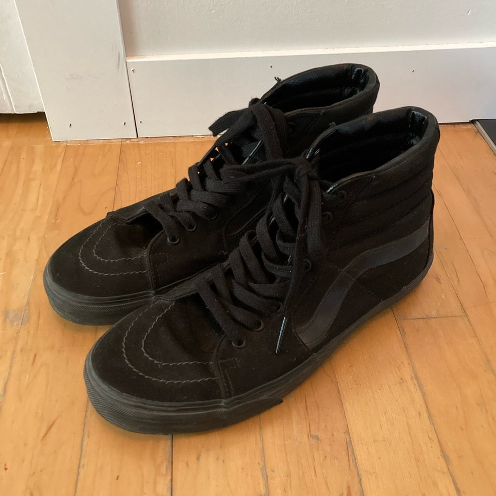 Vans Black High-Top Men's Sneakers size US10